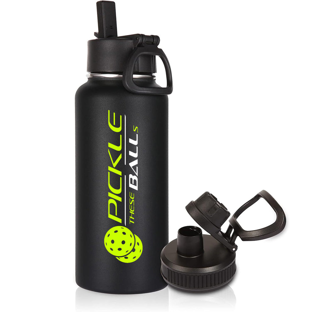 Pickleball / Pickle These - Insulated Water Bottle